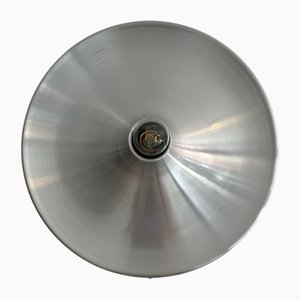 Lampada da parete in alluminio, anni '70