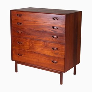 Cassettiera in Teak by Peter Hvidt and Orla Mølgaard-Nielsen for Søborg Møbelfabrik, 1950s