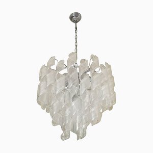 Lustre Sputnik en Verre Murano avec Verre Tourbillon par Simoeng, Italie