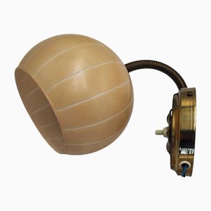 Brass Wall Lamp, 1960s