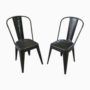 Set de Chaises Tolix par Xavier Pauchard, 1920s