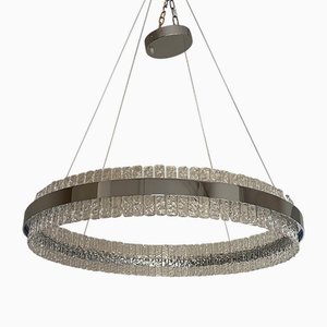Lampe à Suspension en Verre de Murano par Simoeng