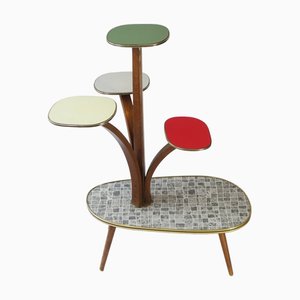 Support pour Plante Mid-Century Moderne
