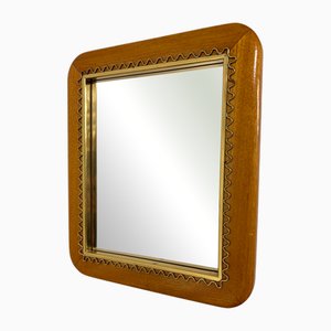Swedish Modern Table and Wall Mirror, 1950s