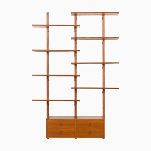 Vintage Regalsystem aus Teak, Dänemark, 1970er