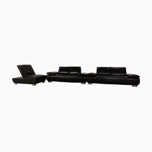 Volare Two-Seater Sofas and Chair in Leather from Koinor, Set of 3