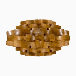 Veneer Pendant Light, 1960s