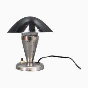 Bauhaus Table Lamp with Adjustable Shade, Former Czechoslovakia, 1930s