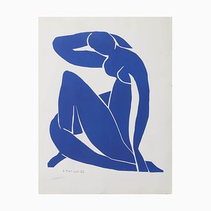 D'après Henri Matisse, Bleu, 1990s, Estampe