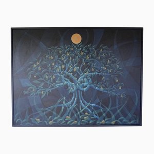 Vera Jefferson, Pear Tree in Moonlight,
