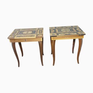 Tables d'Appoint Musicales Vintage, Italie, 1960