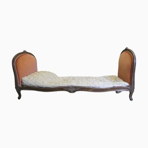 Sofá cama francés antiguo, década de 1800