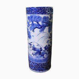 Large Willow Pattern Floor Vase, 1960