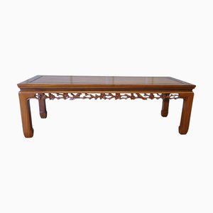 Table Basse Art Déco Sculptée, 1960