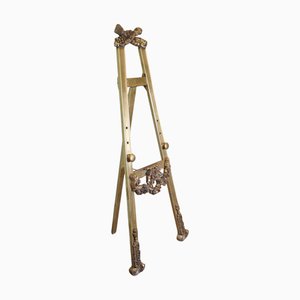 Large French Carved Gilt Easel