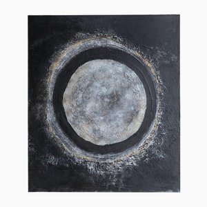 Agnes Bučimytė, Essere in quell'unico posto, Acrilico su tela