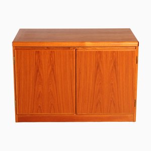 Kleines dänisches Mid-Century Sideboard aus Teak, 1970er