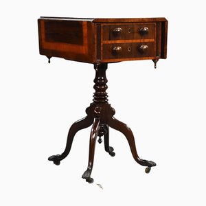 Regency Mahogany Worktable, 1820s