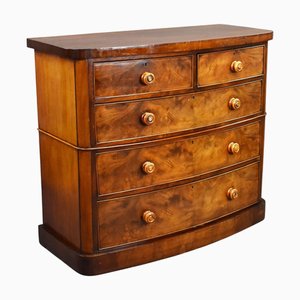 Commode à Tiroirs Victorienne en Acajou, 1880s