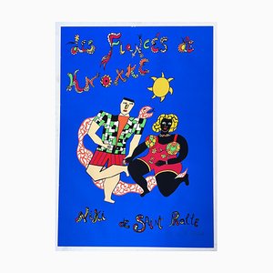 Niki de Saint Phalle, I fidanzati di Knokke, 1993, Serigrafia