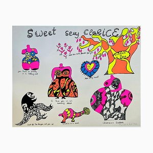 Niki de Saint Phalle, Sweet Sexy Clarice, 1968, Serigrafia
