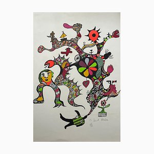 Niki de Saint Phalle, The Dream Machine, 1970s, Lithograph