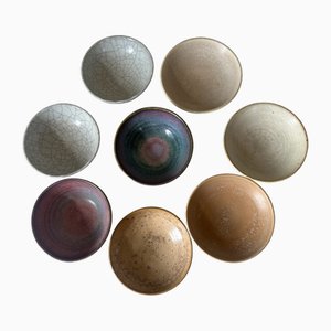 Ceramic Bowls by Harding Black, Set of 8