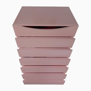 Cassettiera Septet grigia di Pietro Meccani per Meccani Design