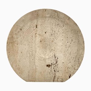 Mid-Century Modern Travertine Solifleur Vase from Cerri Nestore, Italy, 1970s