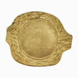 Small Cast Brass Coin Holder by Carl Auböck for Werkstätte Carl Auböck, Austria, 1968