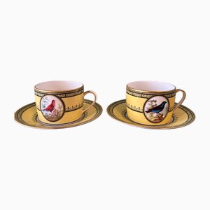 Teetassen von Ancienne Royale Manufacture, 2er Set