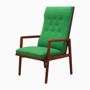 Fauteuil Vert en Teck, Danemark, 1970s