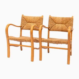 Armlehnstühle im Bauhaus Stil, 1960er, 2er Set
