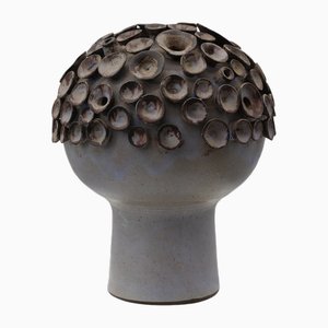 Pilzskulptur aus organischer Keramik, Belgien, 1960er
