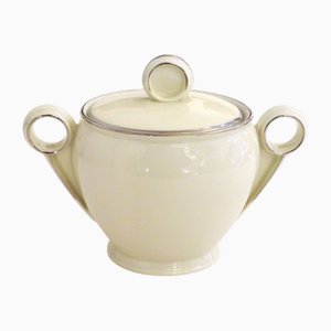Art Deco Nancy Sugar Bowl from Pirken Hammer, Former Czechoslovakia, 1920s