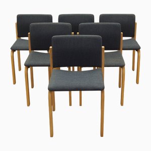 Danish Chairs from Fritz Hansen, 1980s, Set of 6