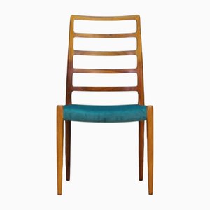 Danish Rosewood Chair Model 82 by N.O. Møller for J.L. Møllers, 1970s