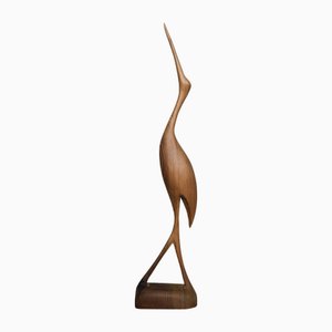 Statuetta Mid-Century moderna in legno, Danimarca, anni '60