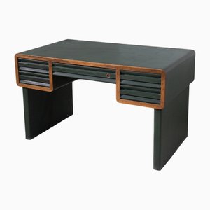 Rationalist Italian Desk in Green Metal