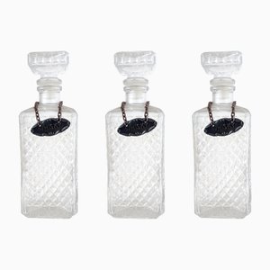Whiskey Bottles, 1960s, Set of 3
