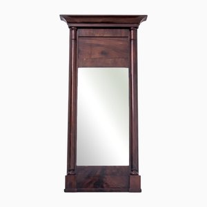 19th Century Mirror in Mahogany Frame, Northern Europe