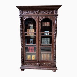 Libreria in quercia, anni '70 dell'Ottocento