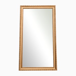 Rectangular Mirror with Gold Frame