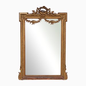 Large Mirror in Gold Frame, France