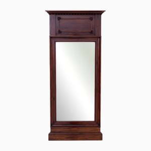 Mahogany Mirror, Northern Europe, 1880