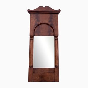 Late 19th Century Mahogany Mirror, Northern Europe