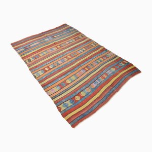 Vintage Turkish Kilim Rug in Wool