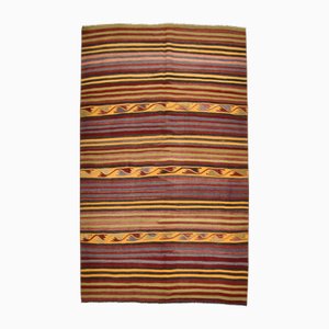 Vintage Wool Area Kilim Rug