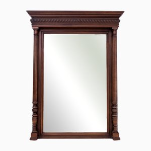 Walnut Mirror, France, 1890