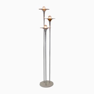 Lampadaire Bellini Triple Trompette par Tony Paul, 1970s
